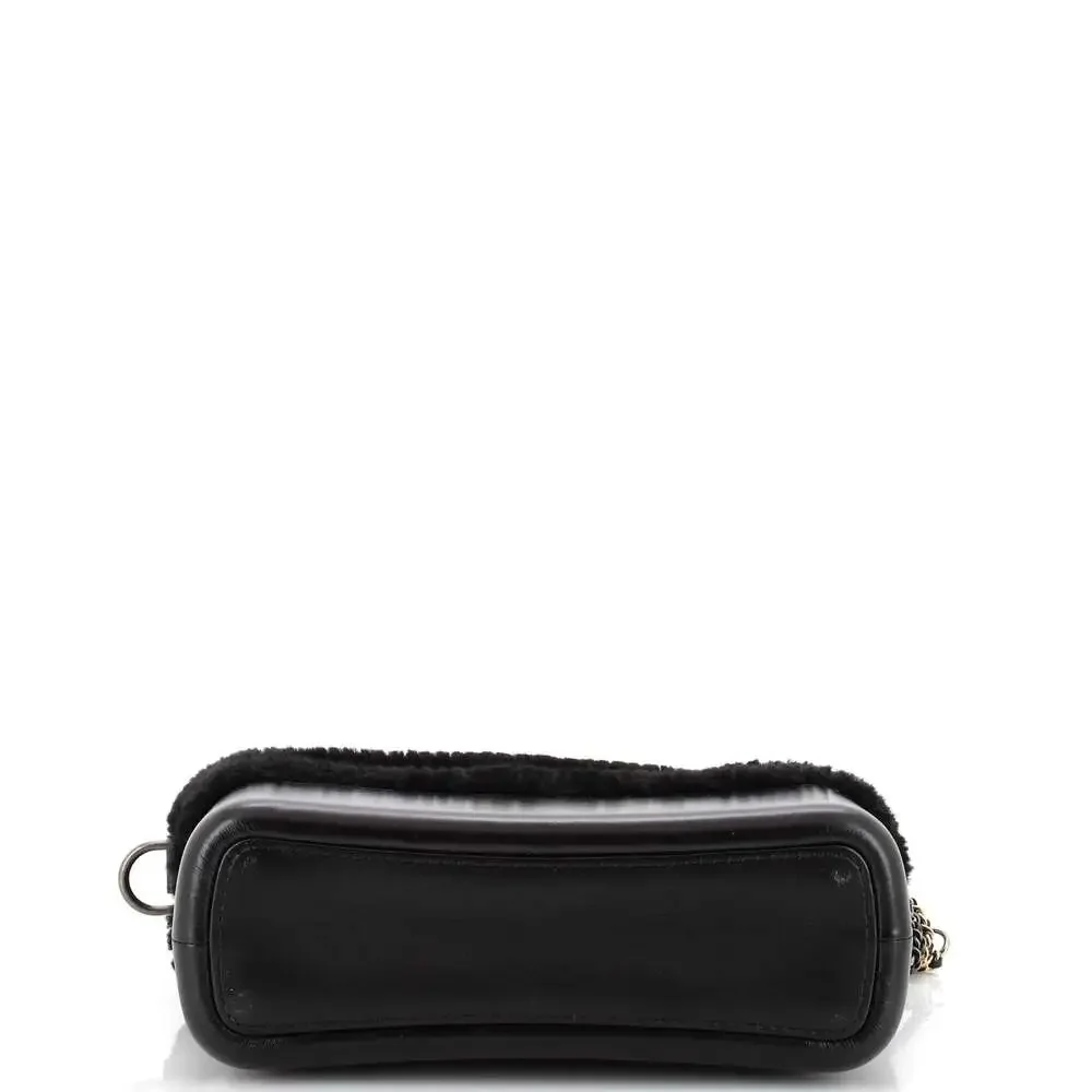 Chanel Gabrielle Hobo Shearling And #149561C19B - Picture 5 of 9